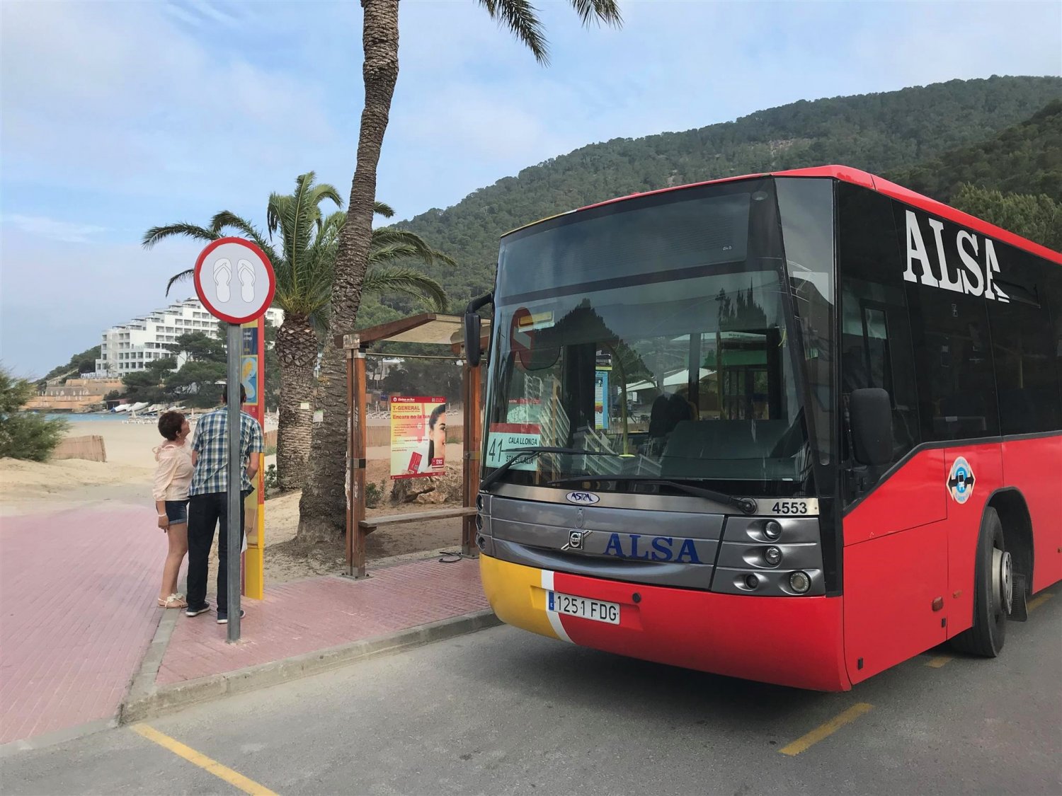 ibiza island tour bus